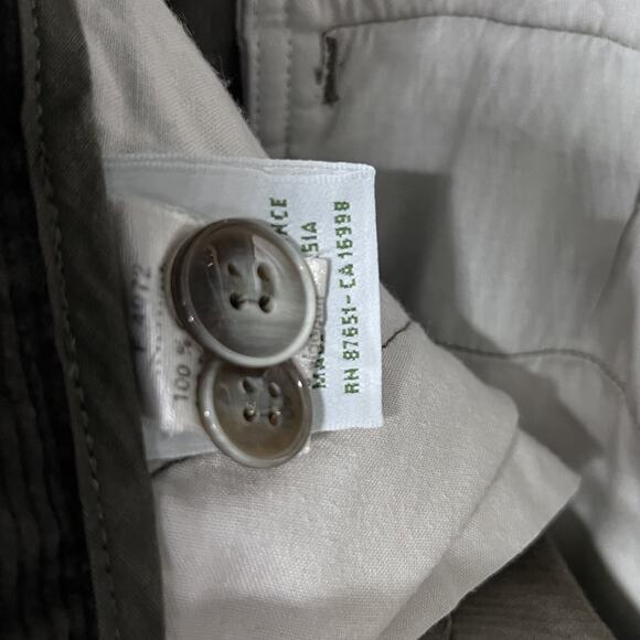 LACOSTE Corduroy Pants Men 38x30 Brown Chino Preppy Old Mony Straight‎ 2605 - Picture 5 of 10